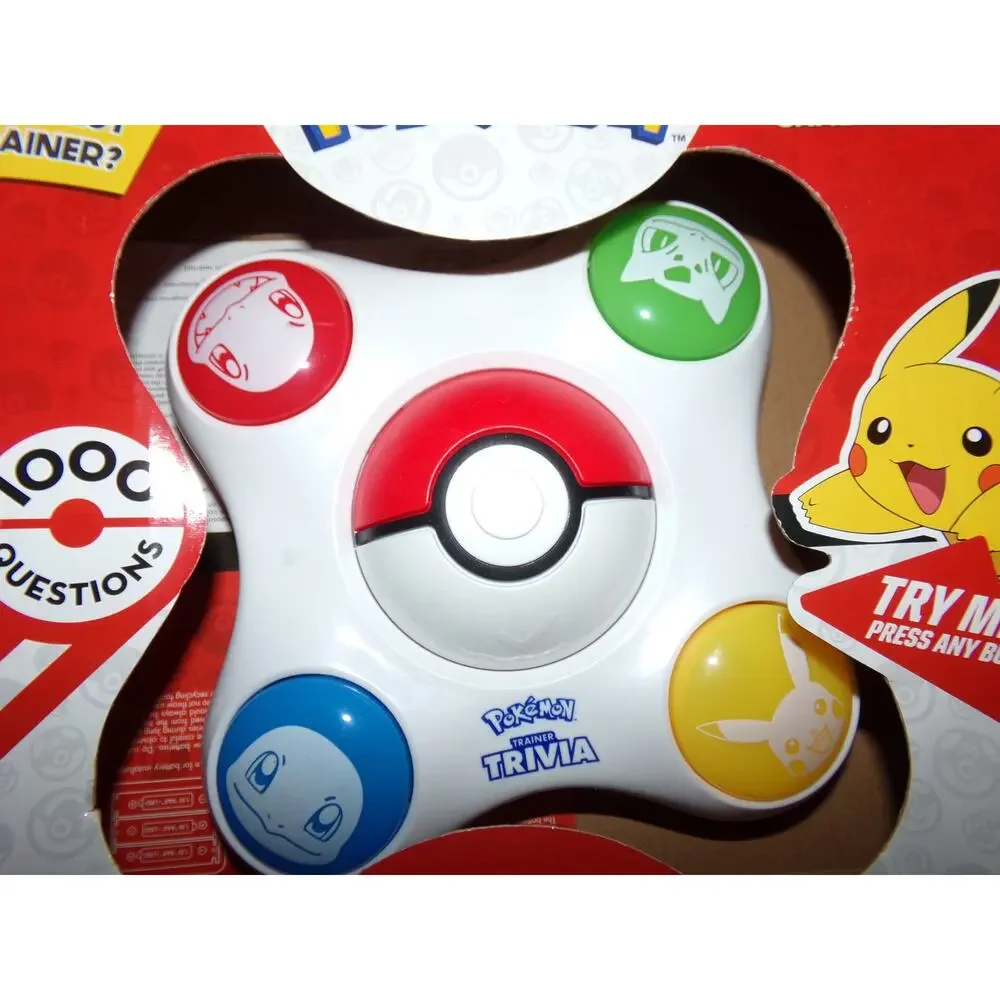 Pokemon Trainer Trivia‎ electronic game Preowned Works Perfectly
